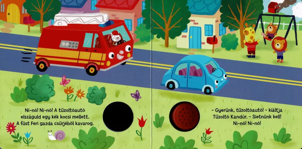 Mókás hangok – A tűzoltóautó, imaginea 3