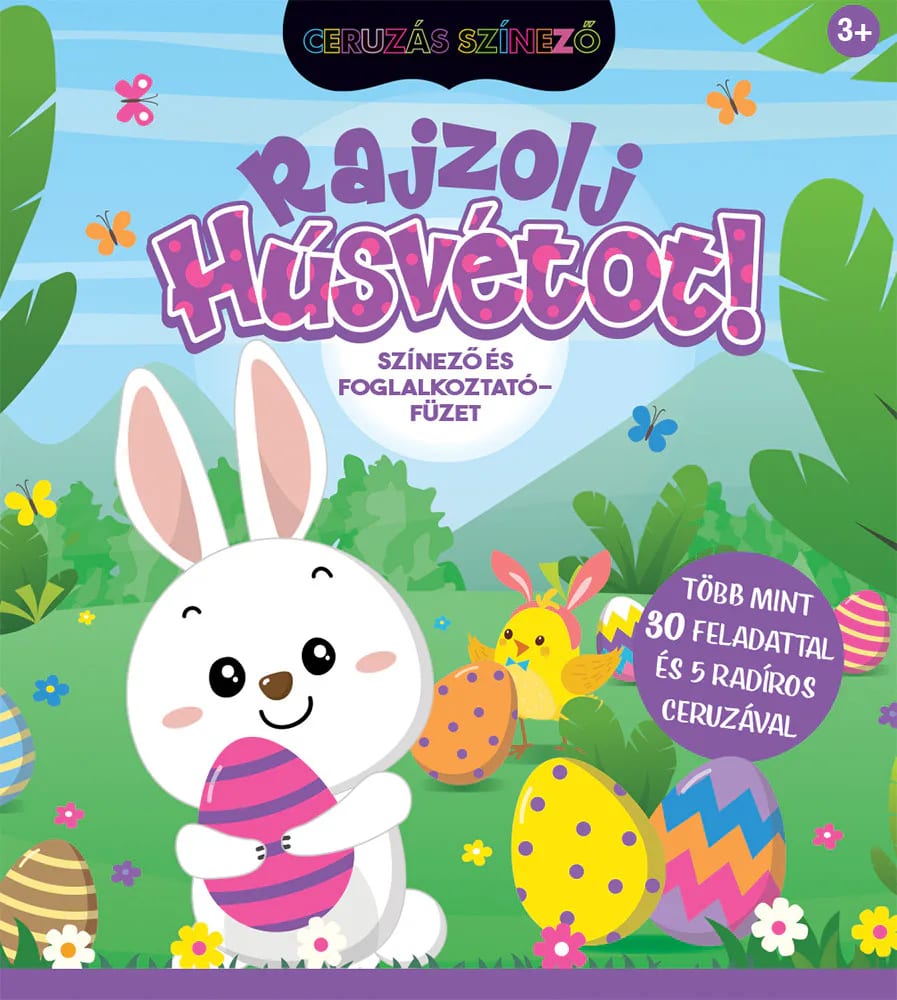 Ceruzás színező – Rajzolj húsvétot, imaginea 2