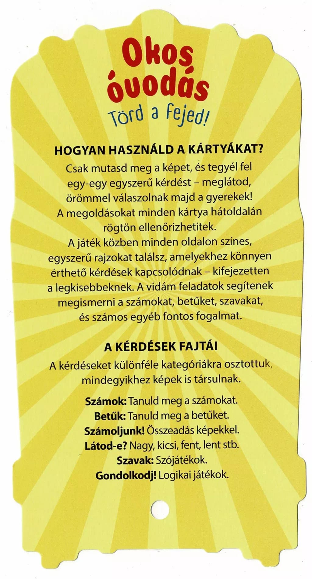Okos óvodás – Törd a fejed!, imaginea 2