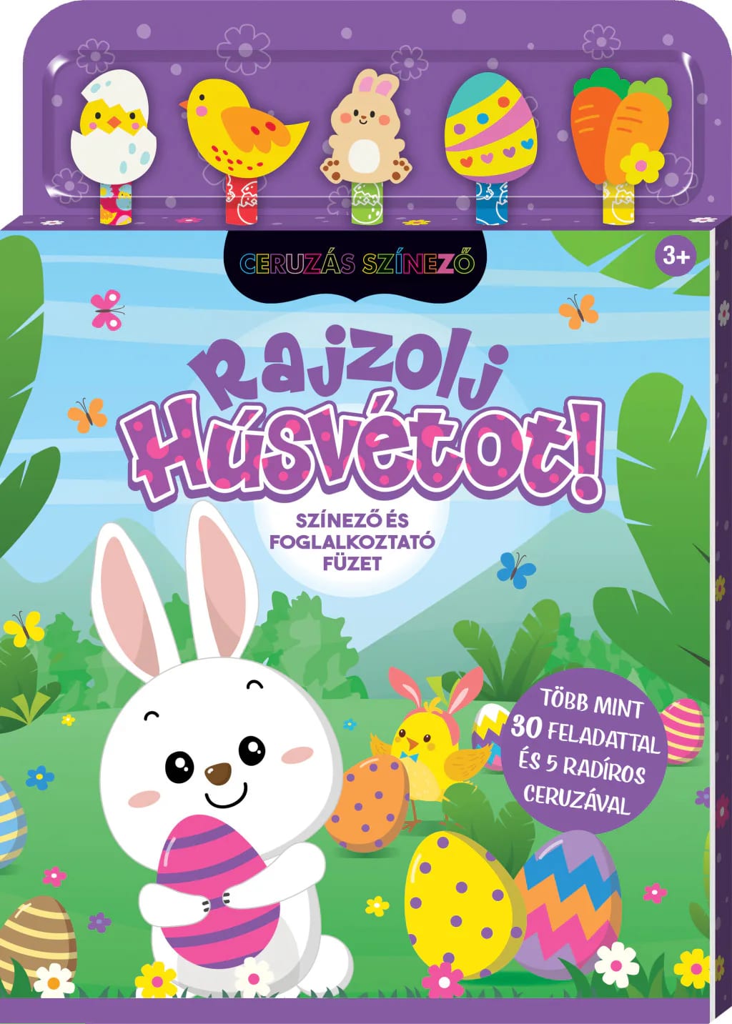 Ceruzás színező – Rajzolj húsvétot, imaginea 1
