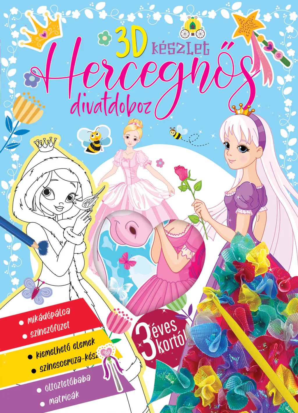 3D készlet – Hercegnős divatdoboz, imaginea 1