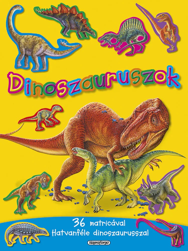 Mozgalmas matricásfüzet – Dinoszauruszok 1. kép
