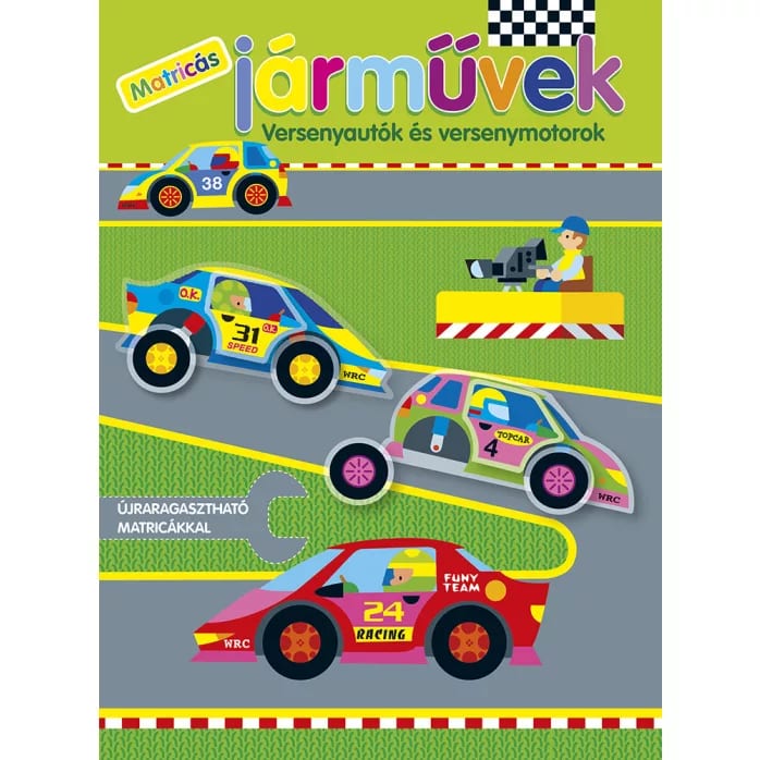 Matricás járművek – Versenyautók és versenymotorok 1. kép
