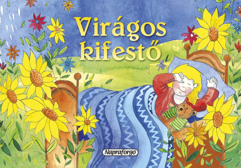 Virágos kifestő, imaginea 1