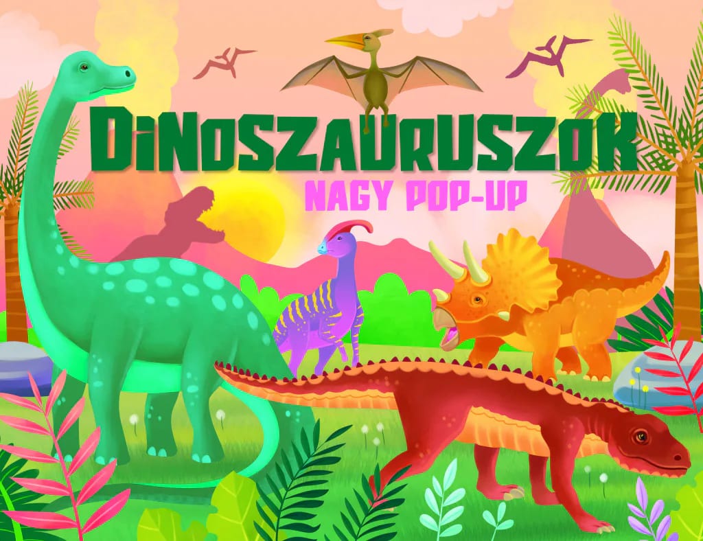 Nagy pop-up – Dinoszauruszok, imaginea 1