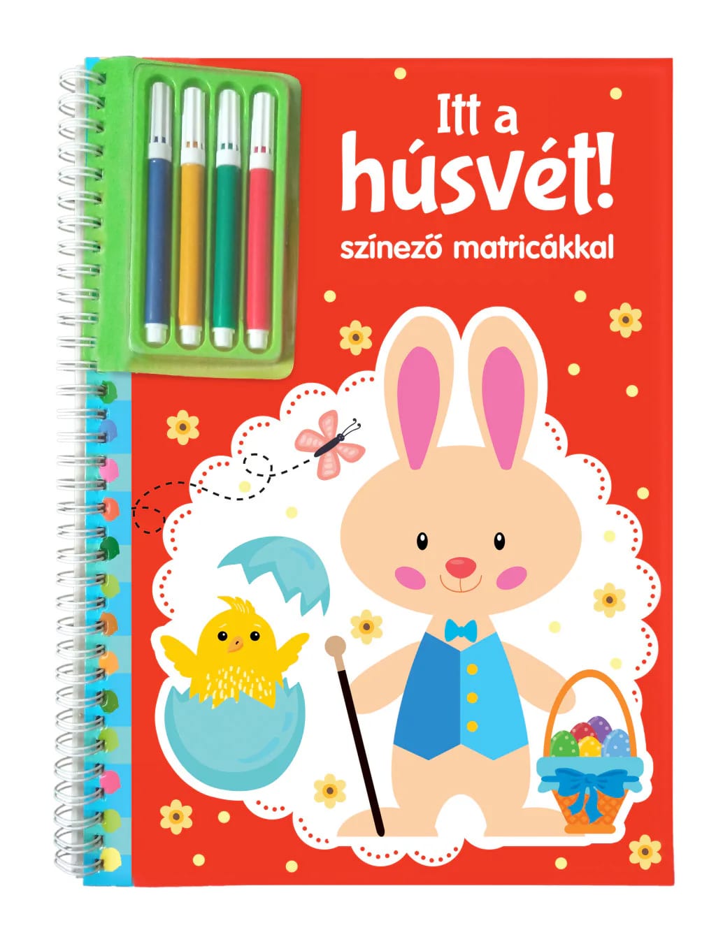 Itt a húsvét – Színező matricákkal és filctollal 1. kép